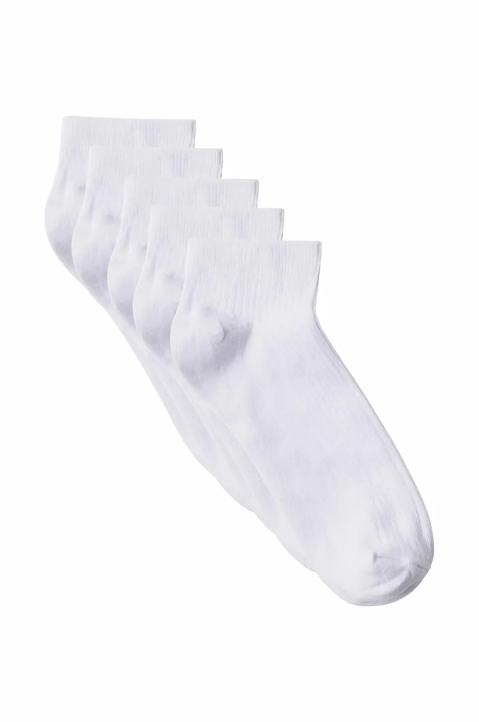 Ellos Collection Ankelsokker Sneaker Rib 5-pak