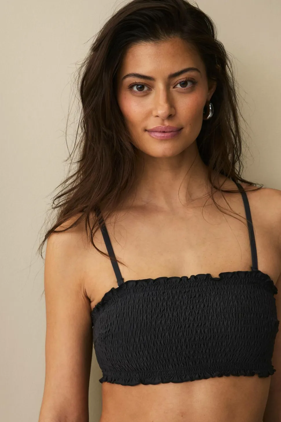 Ellos Collection Bikinitop med smock