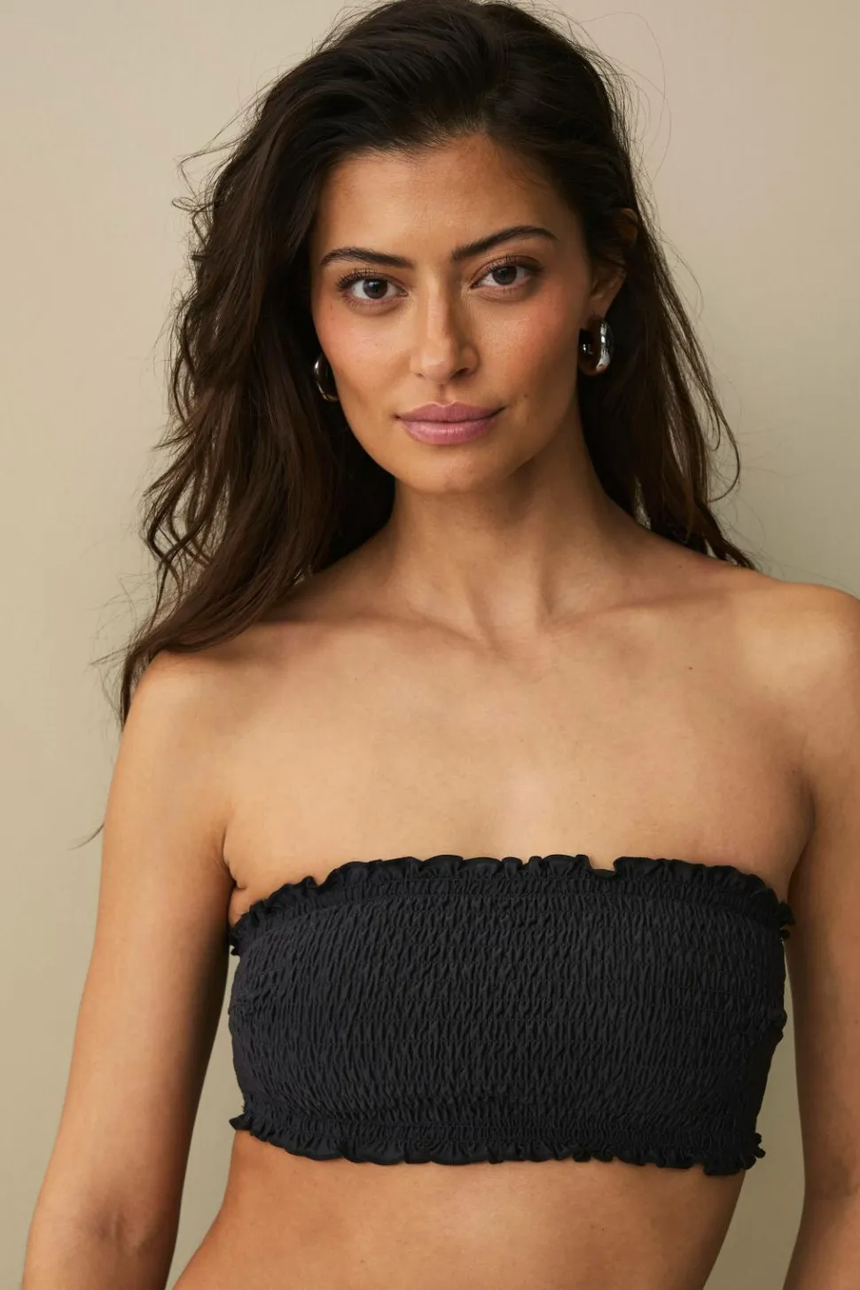 Ellos Collection Bikinitop med smock