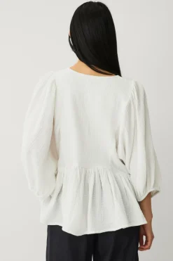 Ellos Collection Bluse i musselin