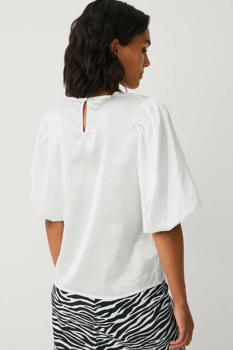 Ellos Collection Bluse i satin