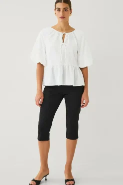 Ellos Collection Bluse med pufærmer