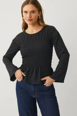 Ellos Collection Bluse med smock