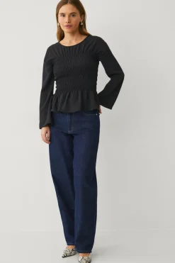 Ellos Collection Bluse med smock