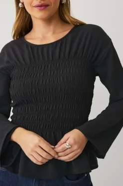 Ellos Collection Bluse med smock
