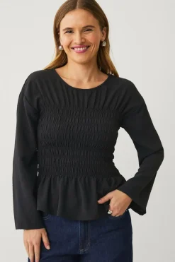 Ellos Collection Bluse med smock