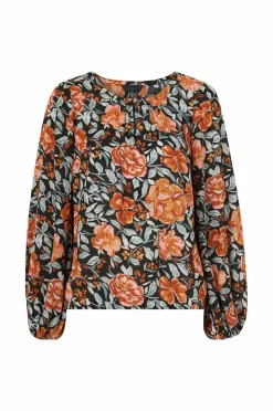 Ellos Collection Bluse med brede ærmer