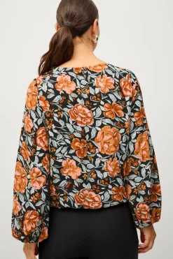 Ellos Collection Bluse med brede ærmer