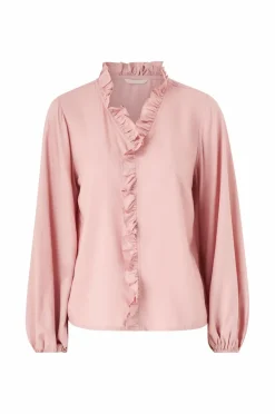 Ellos Collection Bluse med volanter