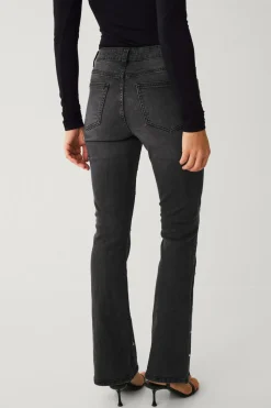 Ellos Collection Bootcut jeans med rhinstene