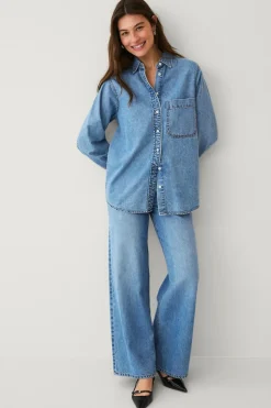 Ellos Collection Denimskjorte