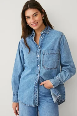 Ellos Collection Denimskjorte