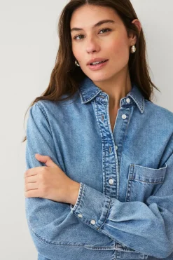 Ellos Collection Denimskjorte