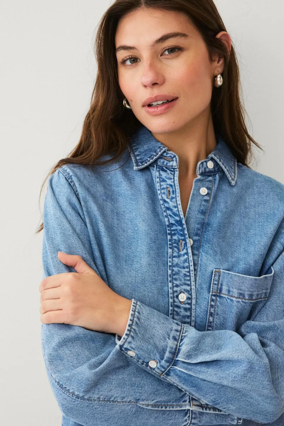 Ellos Collection Denimskjorte