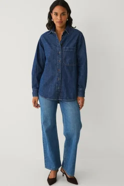 Ellos Collection Denimskjorte