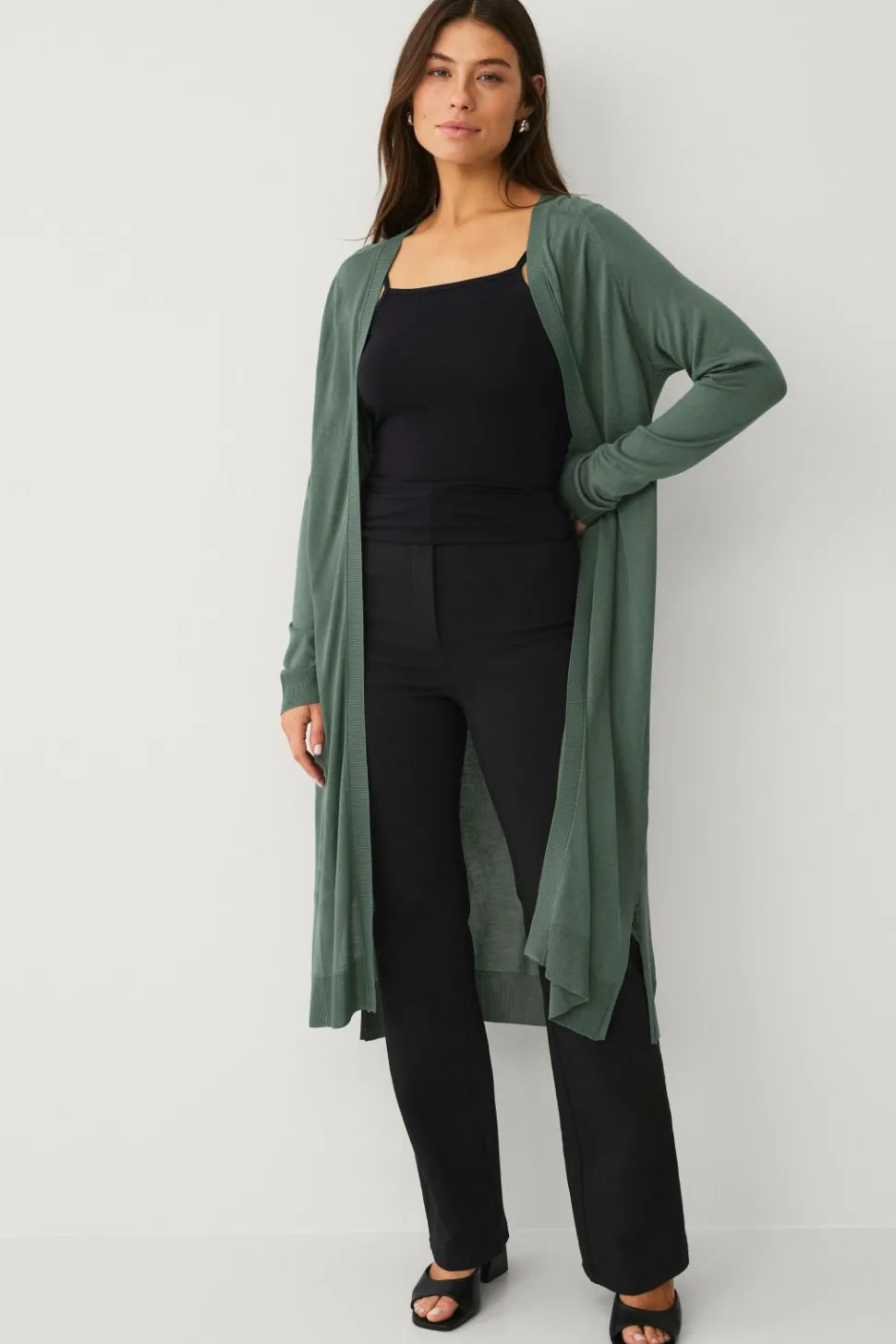 Ellos Collection Fintstrikket cardigan