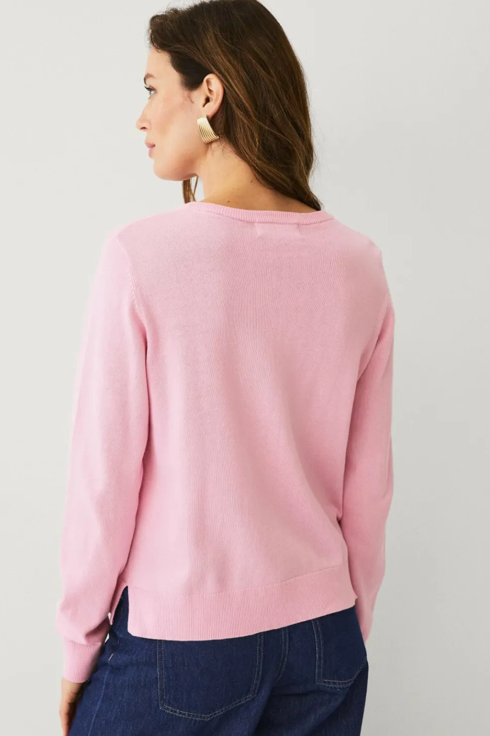 Ellos Collection Fintstrikket cardigan