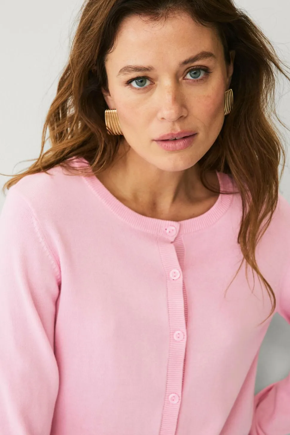 Ellos Collection Fintstrikket cardigan