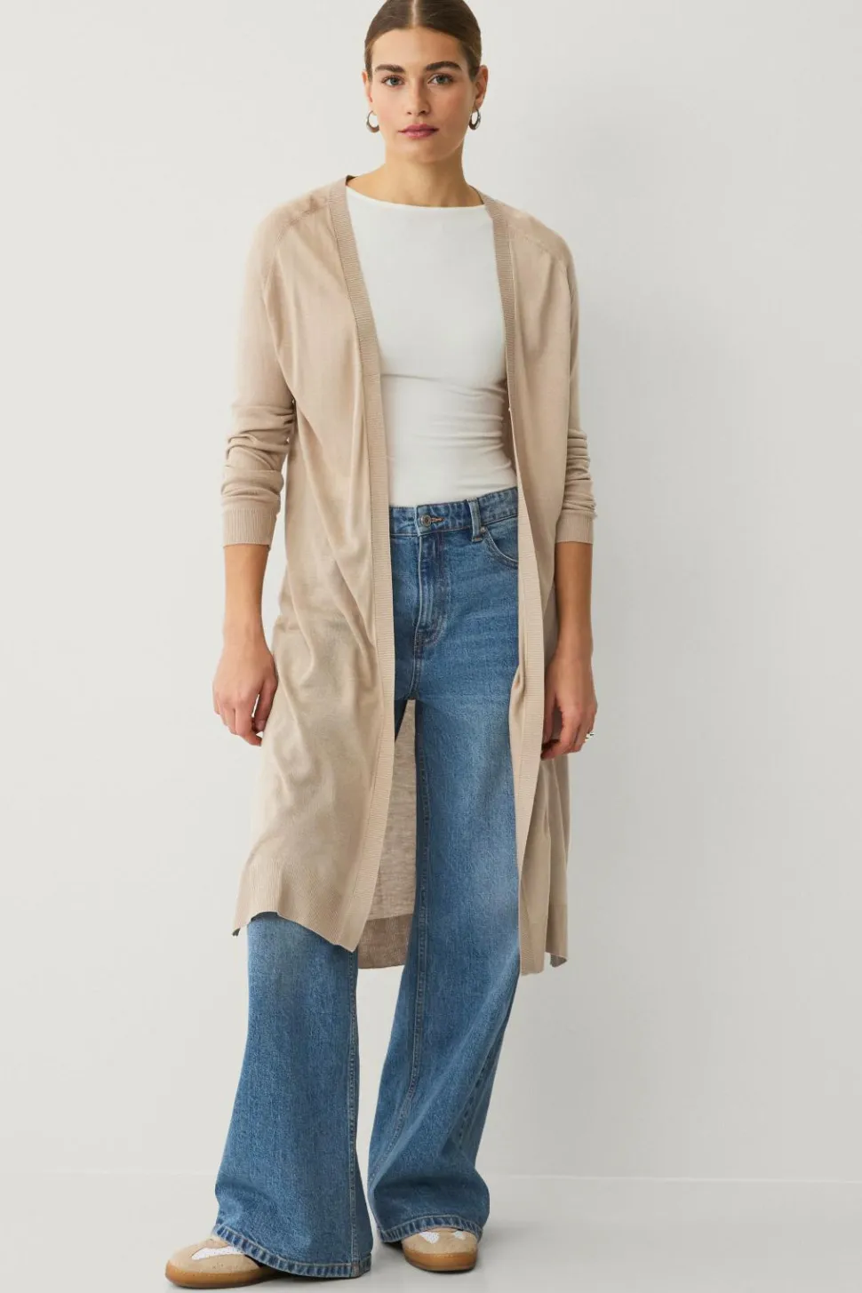 Ellos Collection Fintstrikket cardigan