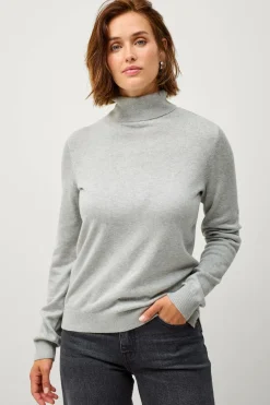 Ellos Collection Fintstrikket turtleneck trøje
