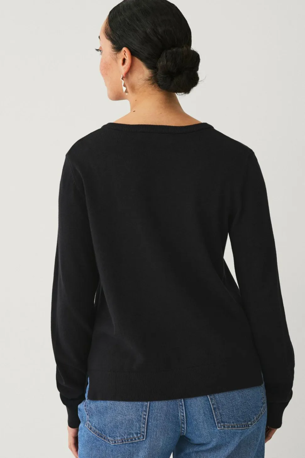 Ellos Collection Fintstrikket cardigan