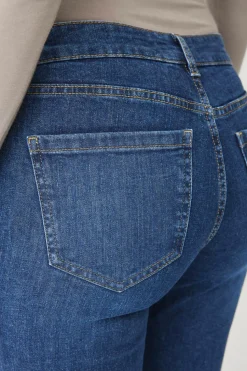 Ellos Collection Flared stretch-jeans med lav talje