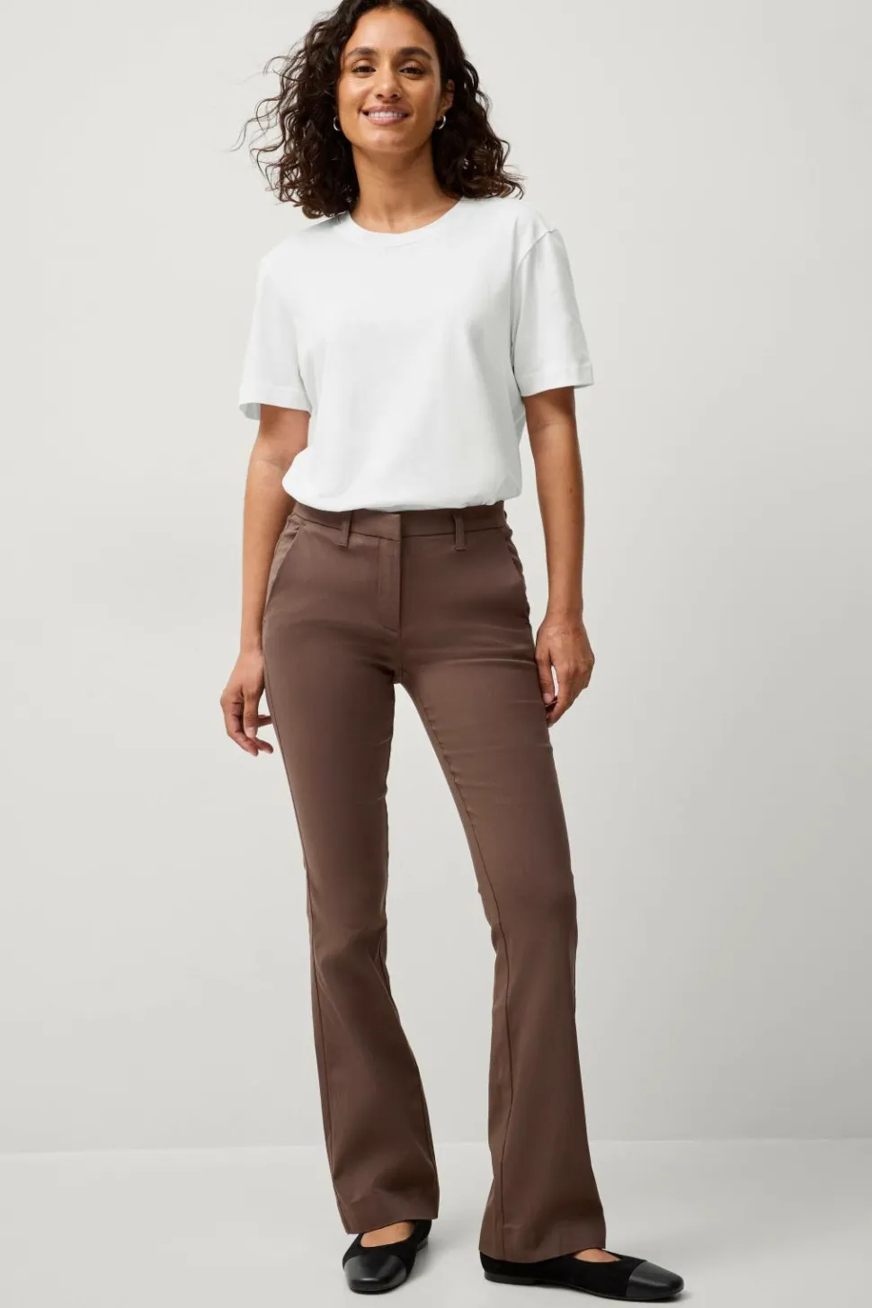Ellos Collection Flexy Med bootcut bukser i superstretch