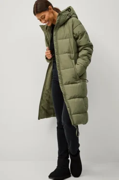 Ellos Collection Frakke Padded Coat Mid Length