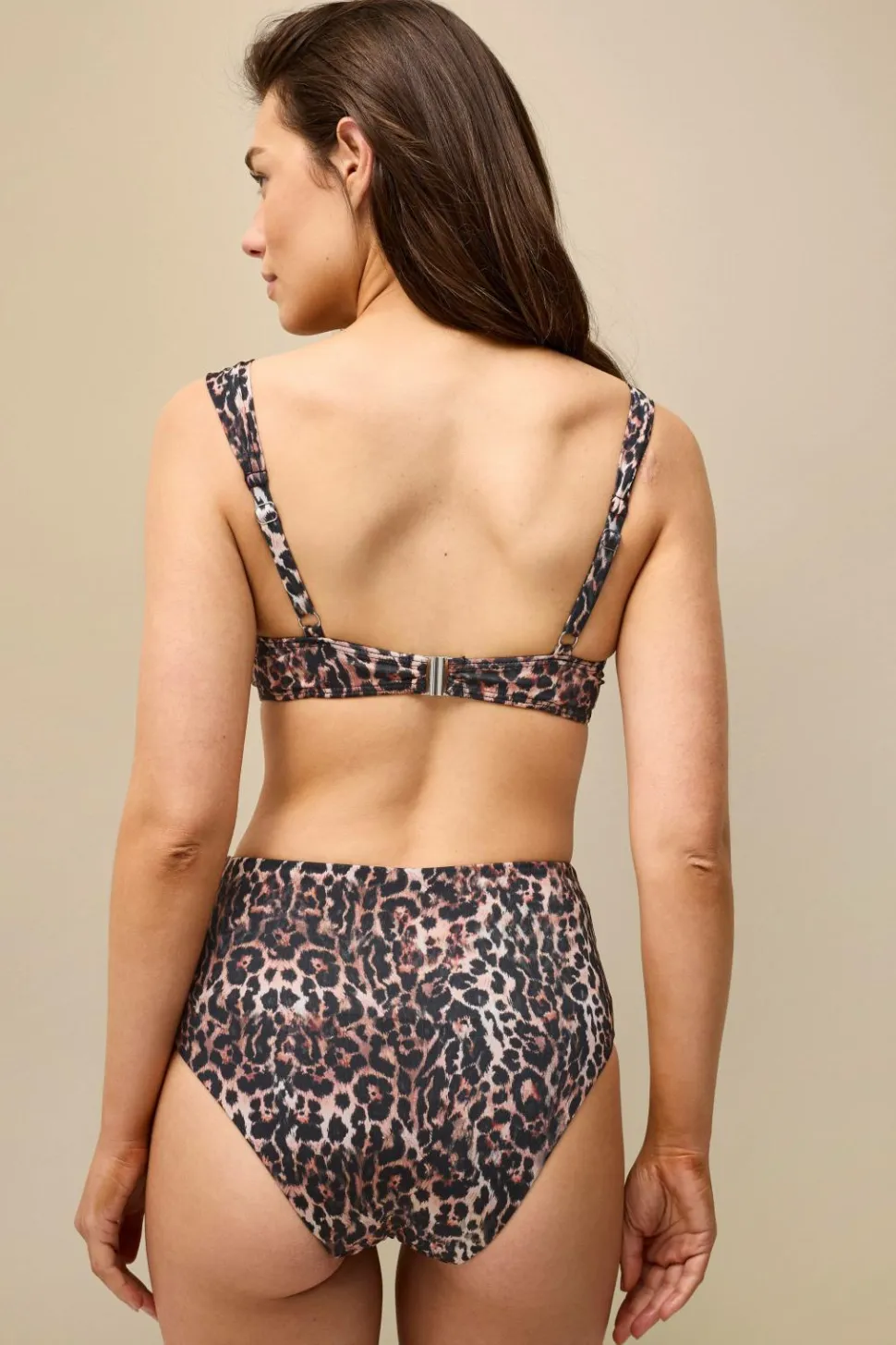 Ellos Collection Høj, helt foret bikinitrusse