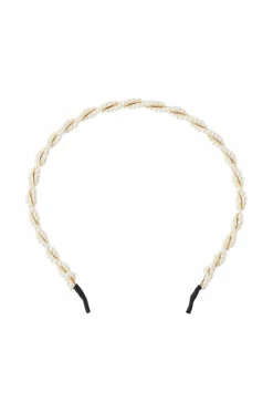 Ellos Collection Hårbøjle Twisted With Pearls