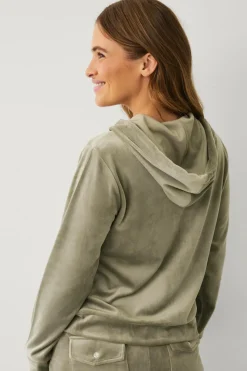 Ellos Collection Hættetrøje i velour