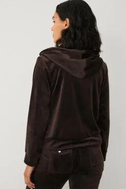 Ellos Collection Hættetrøje i velour