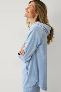 Ellos Collection Hættetrøje i velour