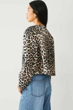 Ellos Collection Jakke med leopardprint