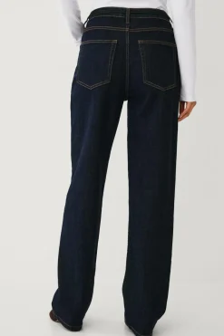 Ellos Collection Jeans med brede ben og bindebånd i taljen