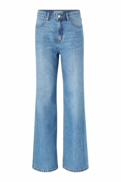 Ellos Collection Jeans med brede ben og høj talje