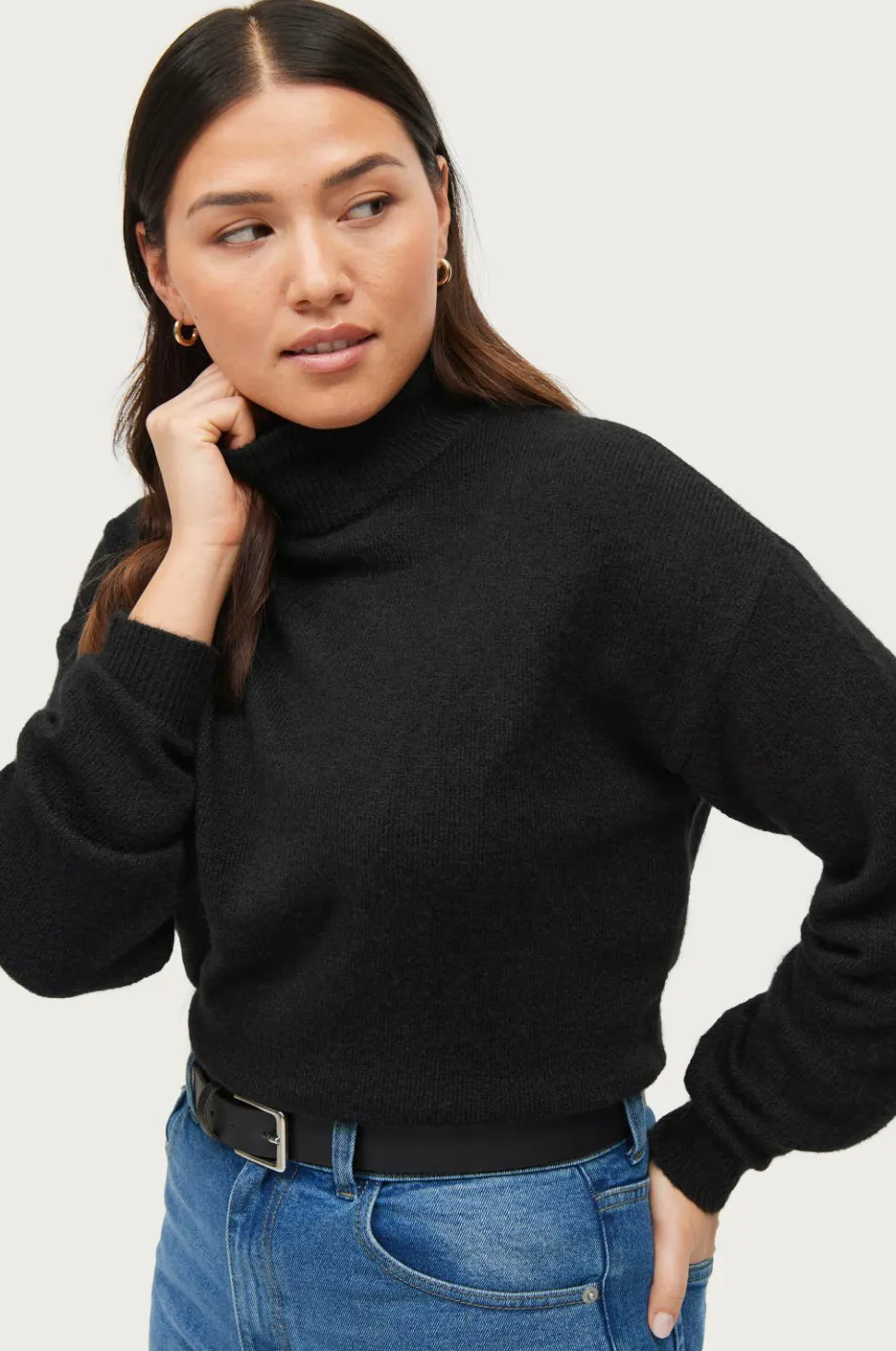Ellos Collection Jumper med en høj krave
