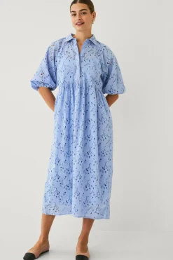 Ellos Collection Kjole i engelsk broderi