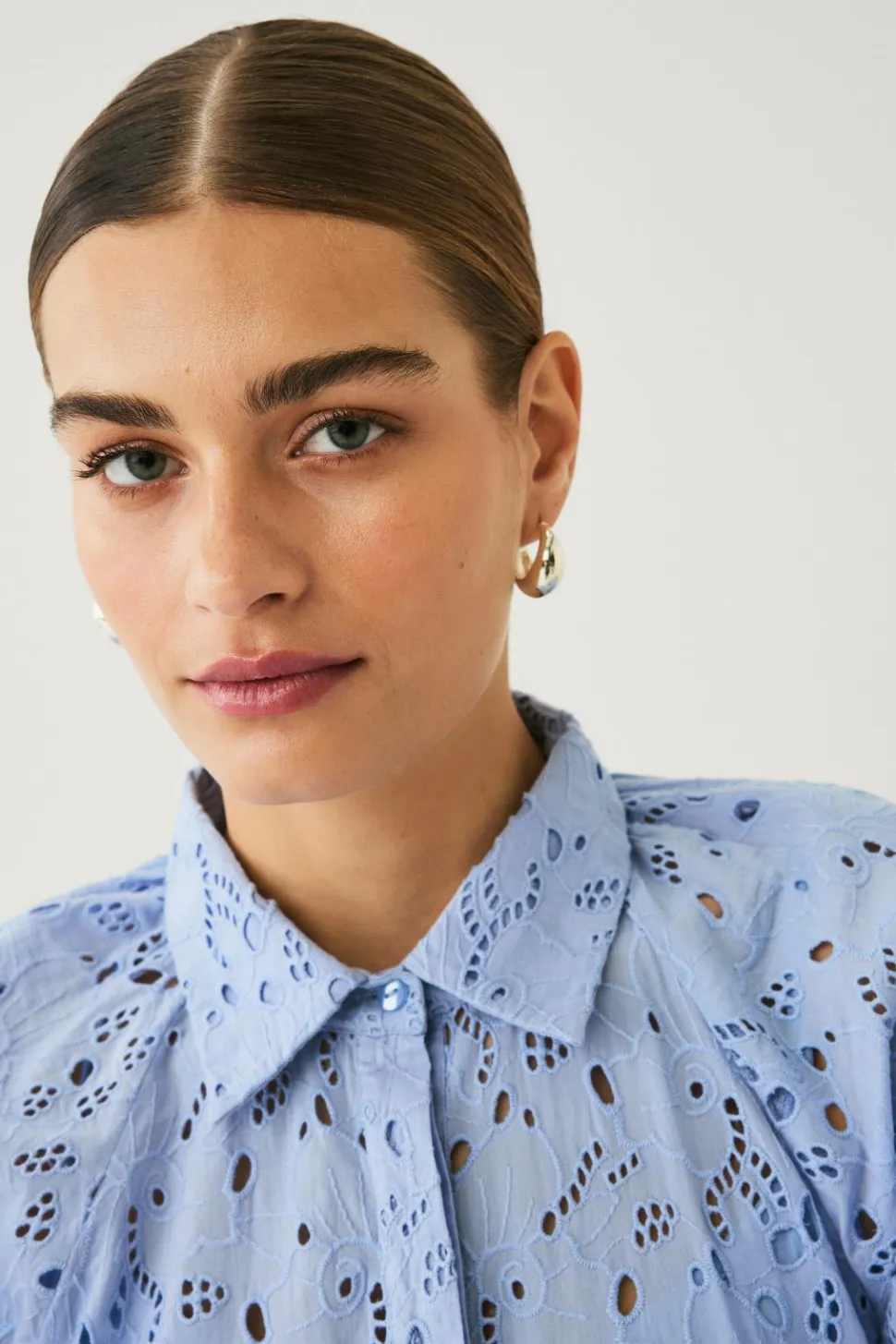 Ellos Collection Kjole i engelsk broderi