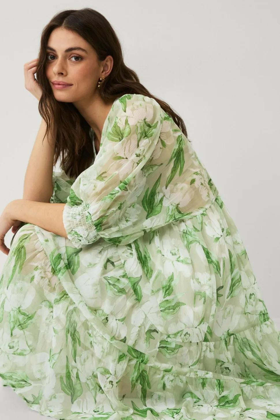 Ellos Collection Kjole i chiffon