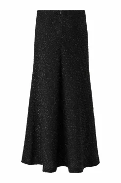 Ellos Collection Klokkeformet maxi nederdel i bouclé