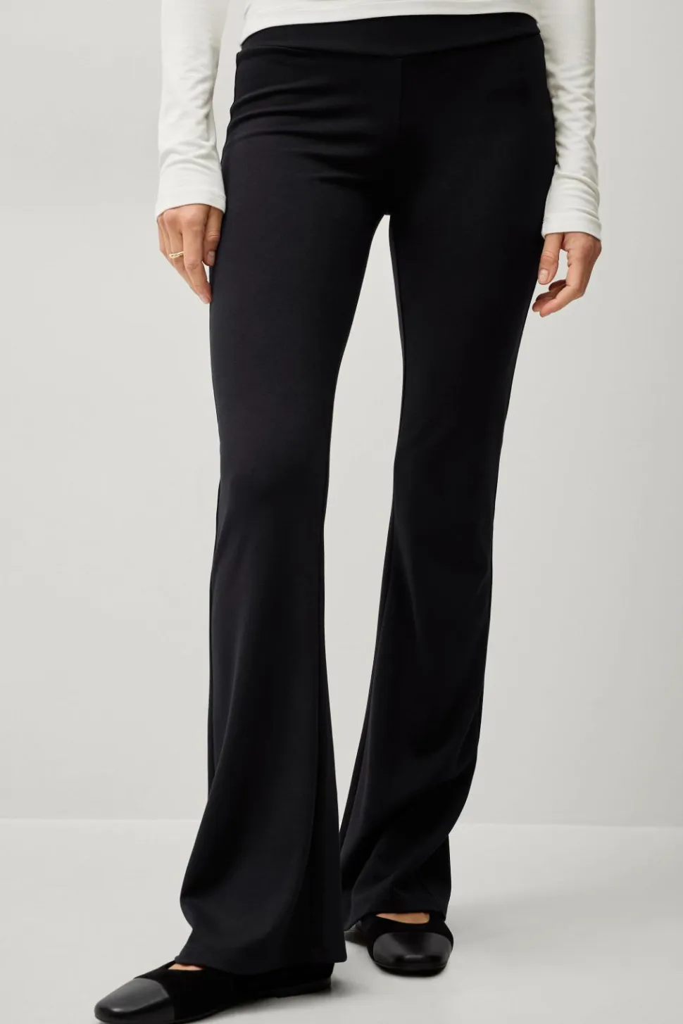 Ellos Collection Kraftige leggings med bootcut