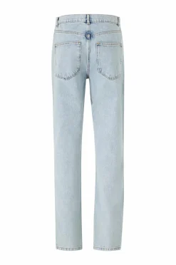 Ellos Collection Lige jeans med slid og ælde