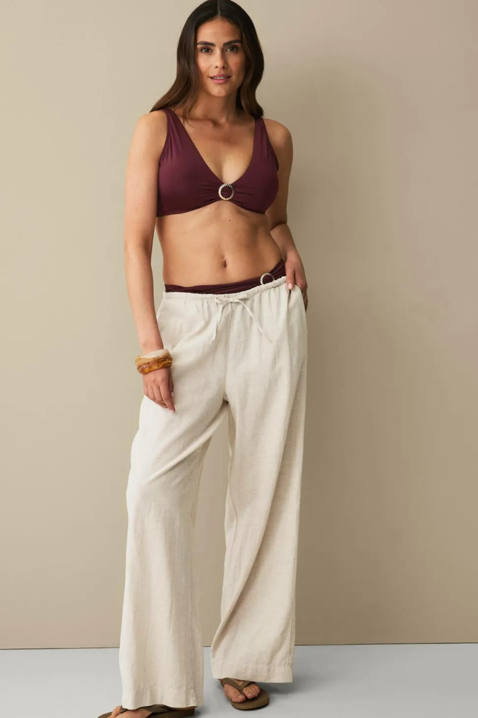 Ellos Collection Maria Bikini Top med snoning