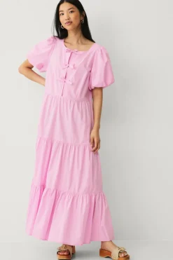Ellos Collection Maxi kjole med mod