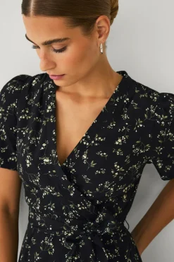 Ellos Collection Maxi kjole med smocket talje