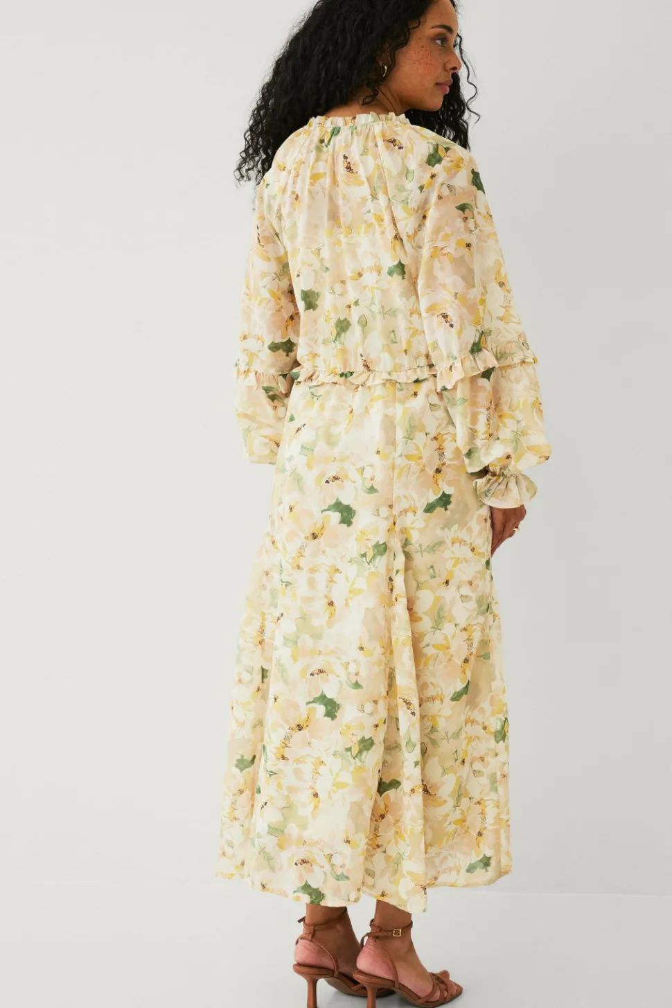 Ellos Collection Maxi kjole i chiffon