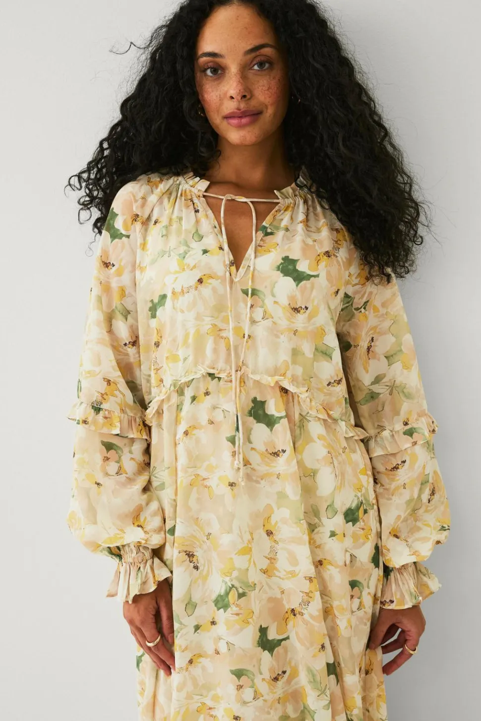 Ellos Collection Maxi kjole i chiffon