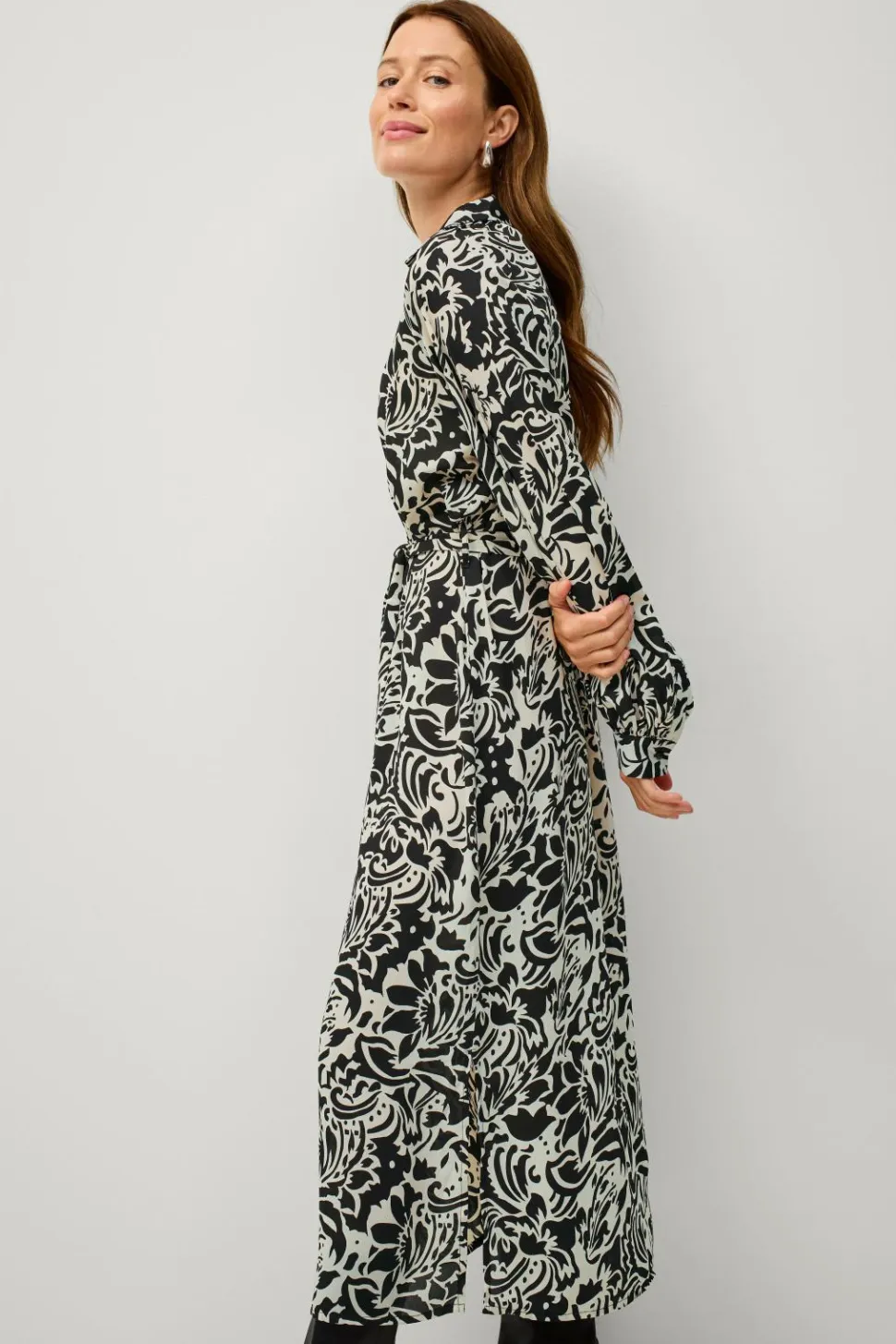 Ellos Collection Maxi kjole i chiffon