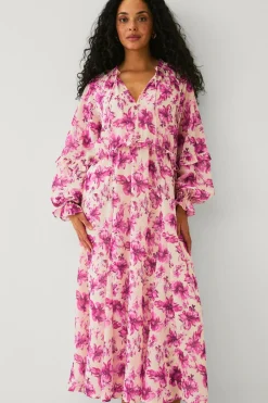 Ellos Collection Maxi kjole i chiffon